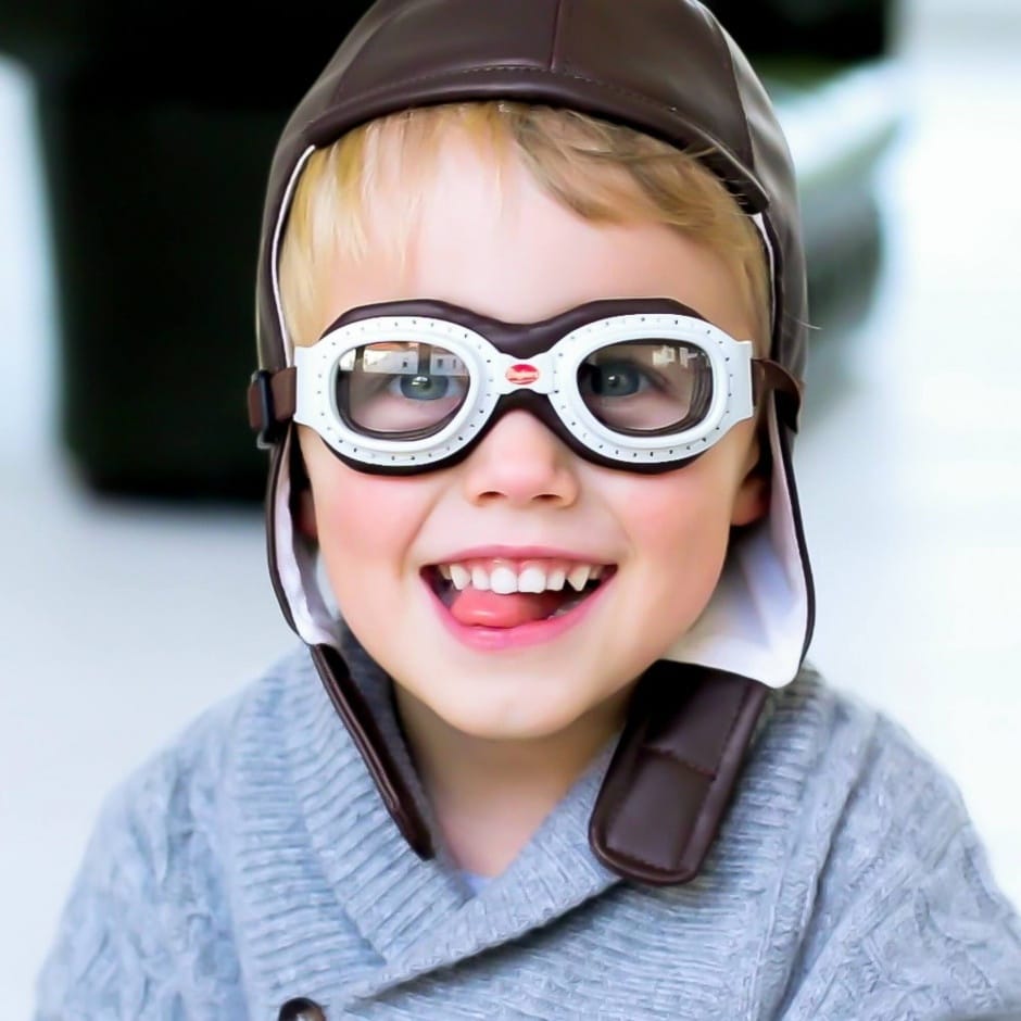 Set Accesorii Pilot Baghera: Cască și Ochelari Retro - Imaginea 2