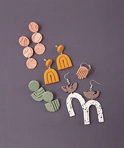 Kit Creativ Graine Créative® – Bijuterii FIMO „Line Art” (Design Minimalist) - Imaginea 3