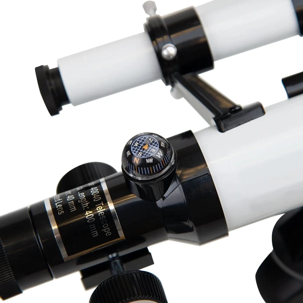 Telescop Astronomic Refractor Thames & Kosmos - Mărire 100x, Trepied Aluminiu & Busolă - Imaginea 4
