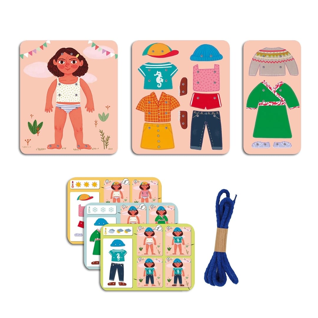 Kit educativ „Cum mă îmbrac?” - Imaginea 3