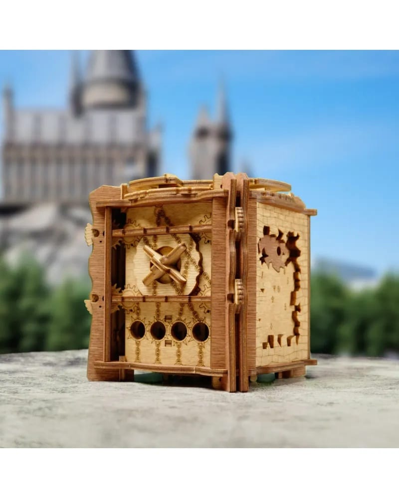 iDventure Cluebox Secretul lui Camelot - Puzzle Mecanic din Lemn, Joc de Logică Tip Escape Room - Imaginea 5