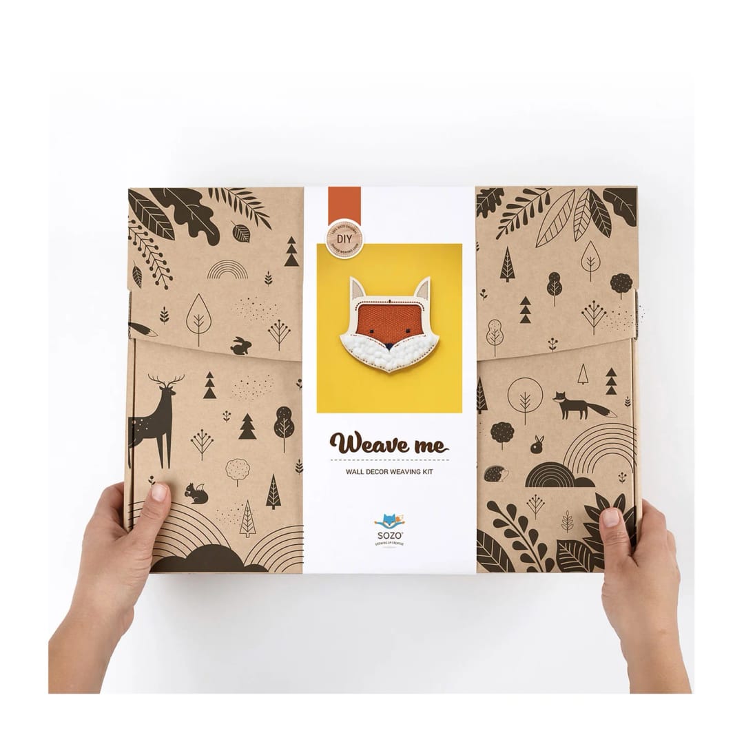 Kit Creativ de Tesut DIY – Vulpita - Imaginea 3