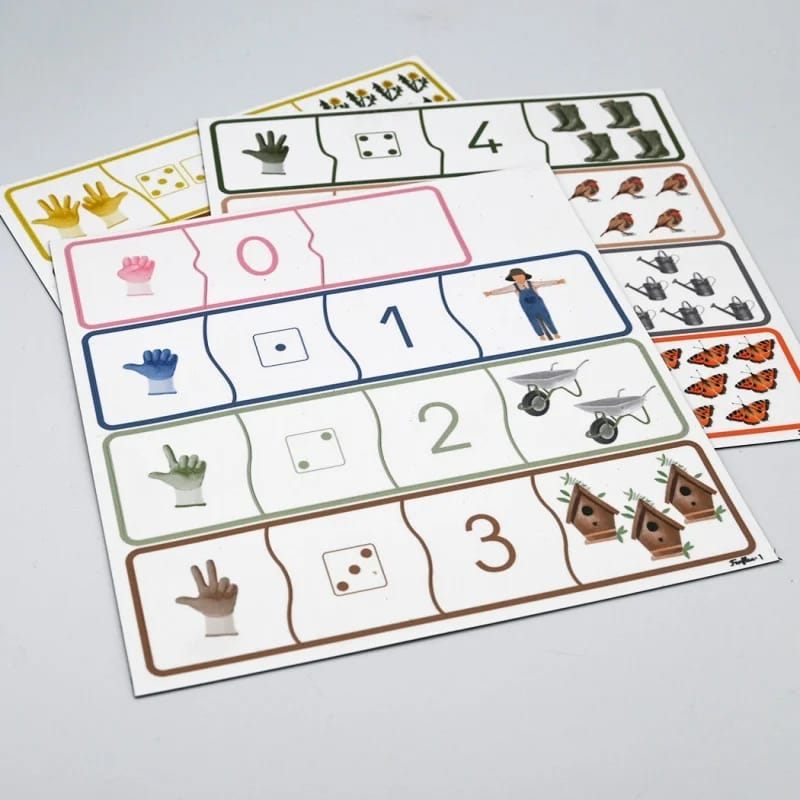 Puzzle Magnetic Montessori „Învățăm să Numărăm” Ferflex® – Joc Educativ, 44 Piese - Imaginea 5