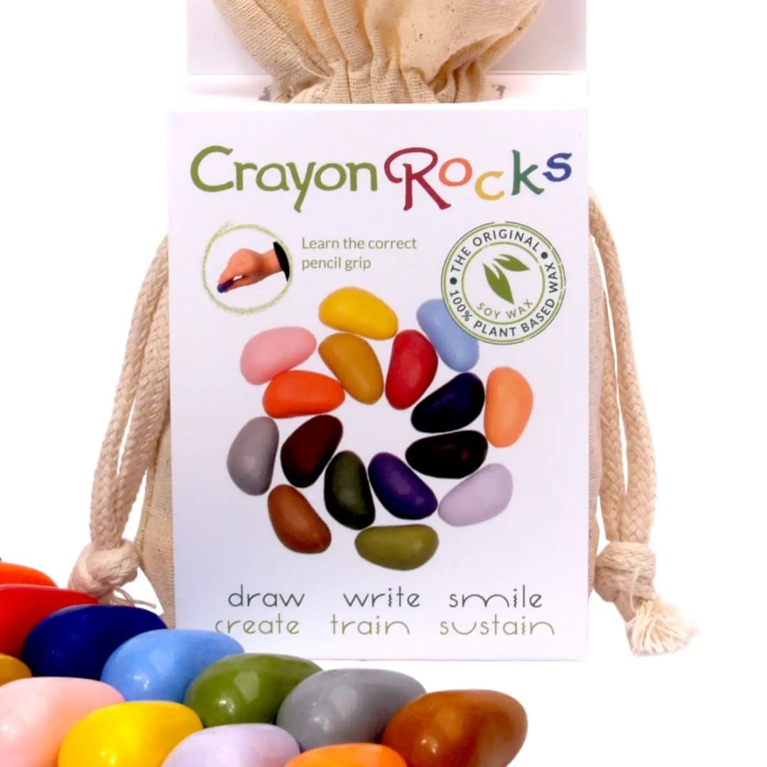 Crayon Rocks, Pietricele Cerate pentru Desen, 16 buc - Imaginea 1