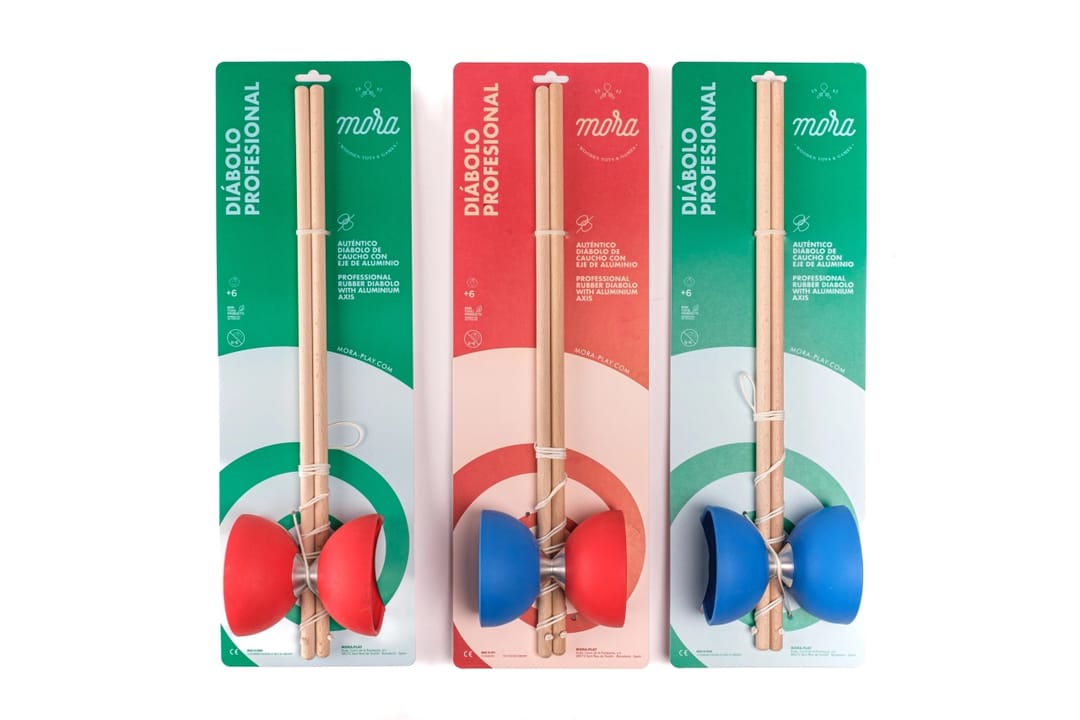 Diabolo Profesional, set din Cauciuc și Lemn de fag - Imaginea 4