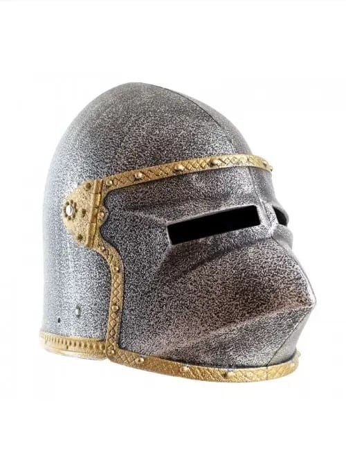 Cască Medievală pentru Copii "Dog Face" cu Vizieră Mobilă - Imaginea 3