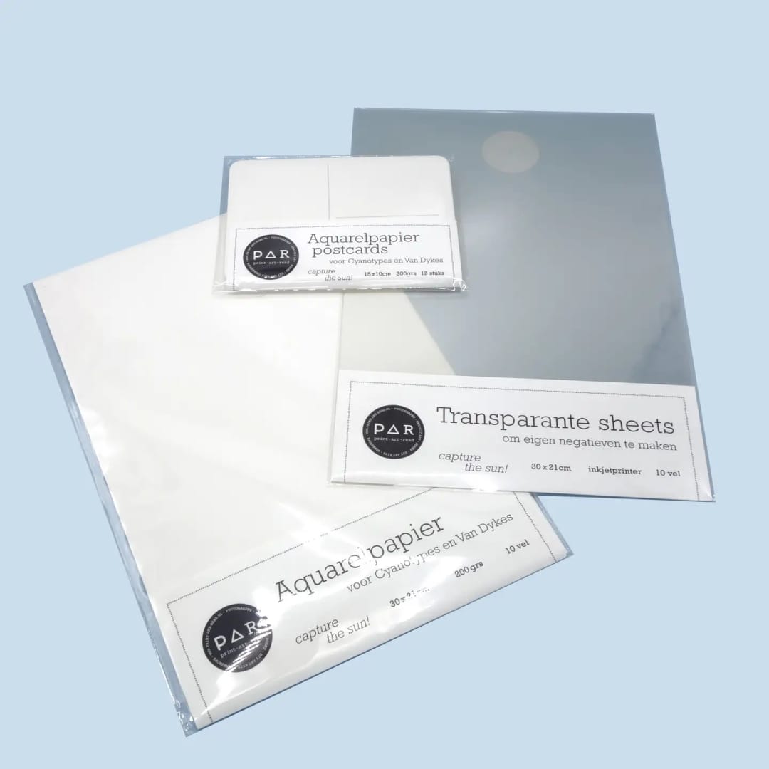 Hartie Acuarela A3 (200 g/mp) – Set 10 Coli pentru Cianotipie, Tehnica Van Dyke și Acuarela - Imaginea 1