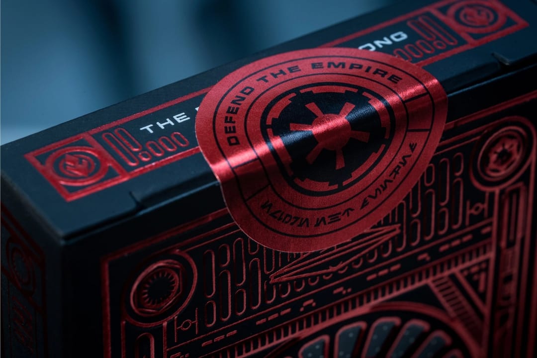 Cărți de Joc Star Wars (Dark Side Edition - Roșu): Theory11 - Imaginea 4