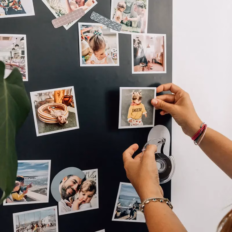 Banda Magnetica Autoadeziva in Dispenser Ferflex – Rolă pentru Fotografii și Proiecte Creative - Imaginea 4