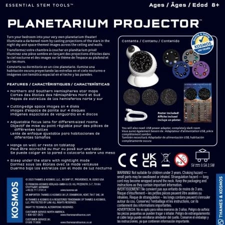 Proiector Planetariu 2-în-1 Space & Night Sky Thames & Kosmos - Imaginea 6