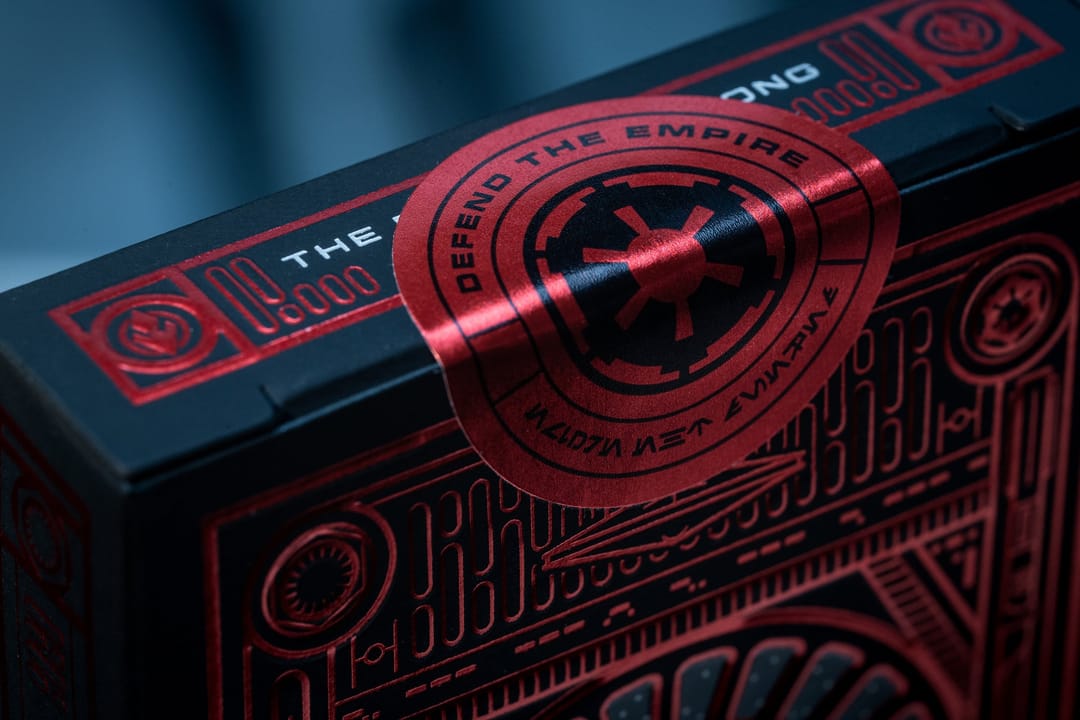 Cărți de Joc Star Wars (Dark Side Edition - Roșu): Theory11 - Imaginea 9