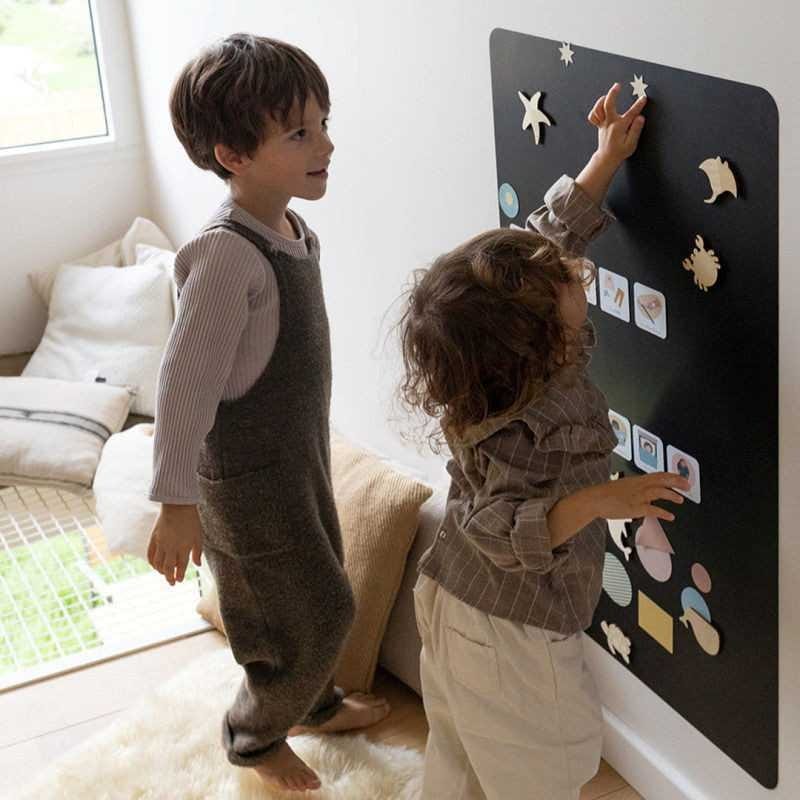 Tablă Magnetică Dreptunghiulară Ferflex® - Decor Mural Interactiv 90x57cm - Imagine principala