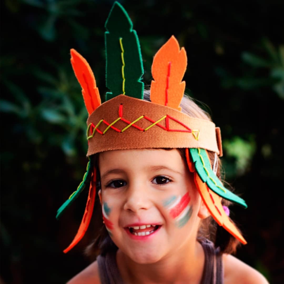 Coroana de Indian, Set DIY de cusut
