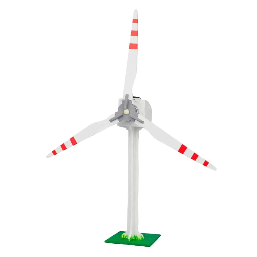 Kit Experimente STEM – Turbină Eoliană Hibrid cu Energie Solară - Imaginea 1