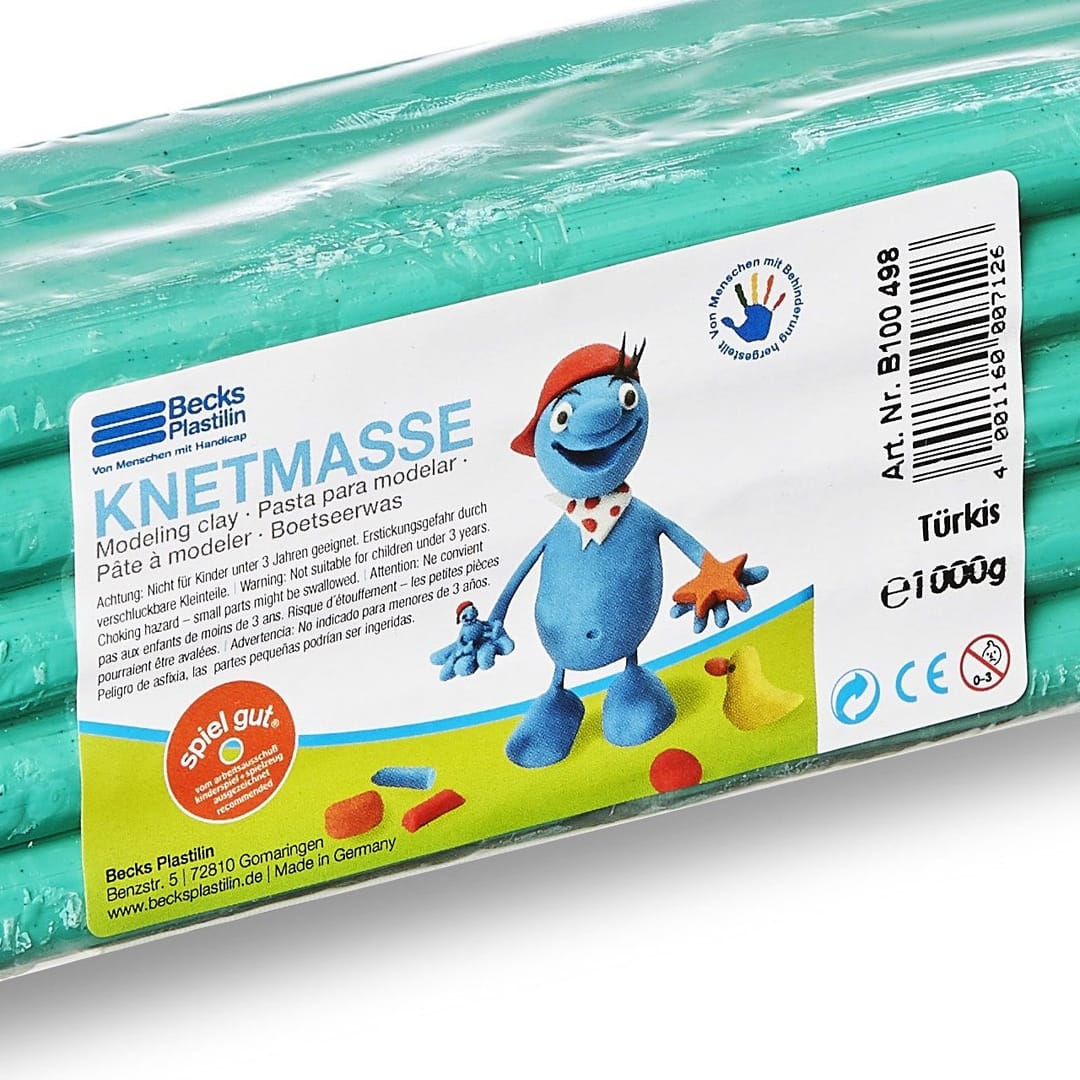 Becks Plastilina Profesionala - Bloc Mare (500g) - Imaginea 8