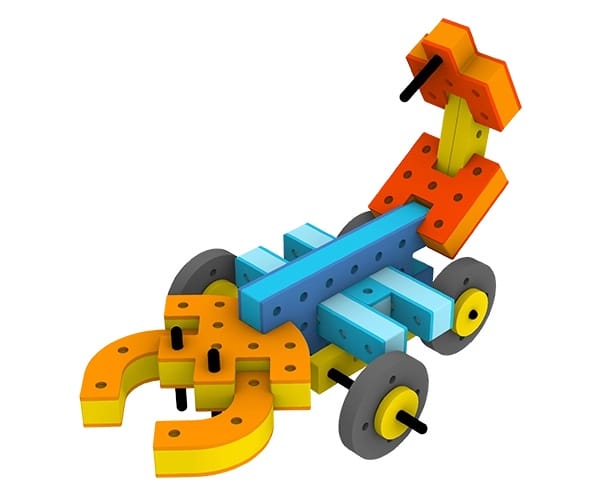 Bakoba Adventure, 54 piese, Compatibile LEGO - Imaginea 6