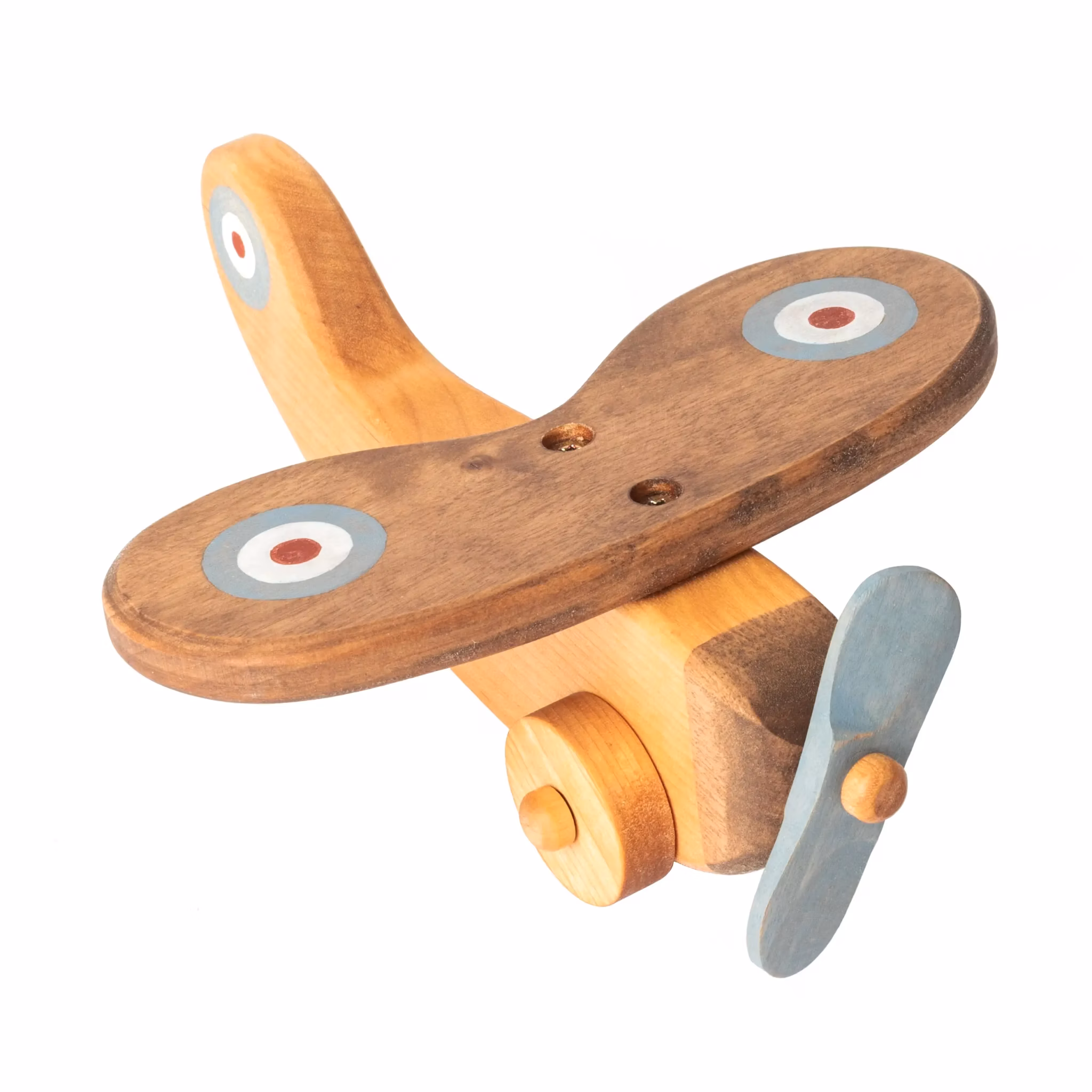 Avion din Lemn -Jucărie Handmade