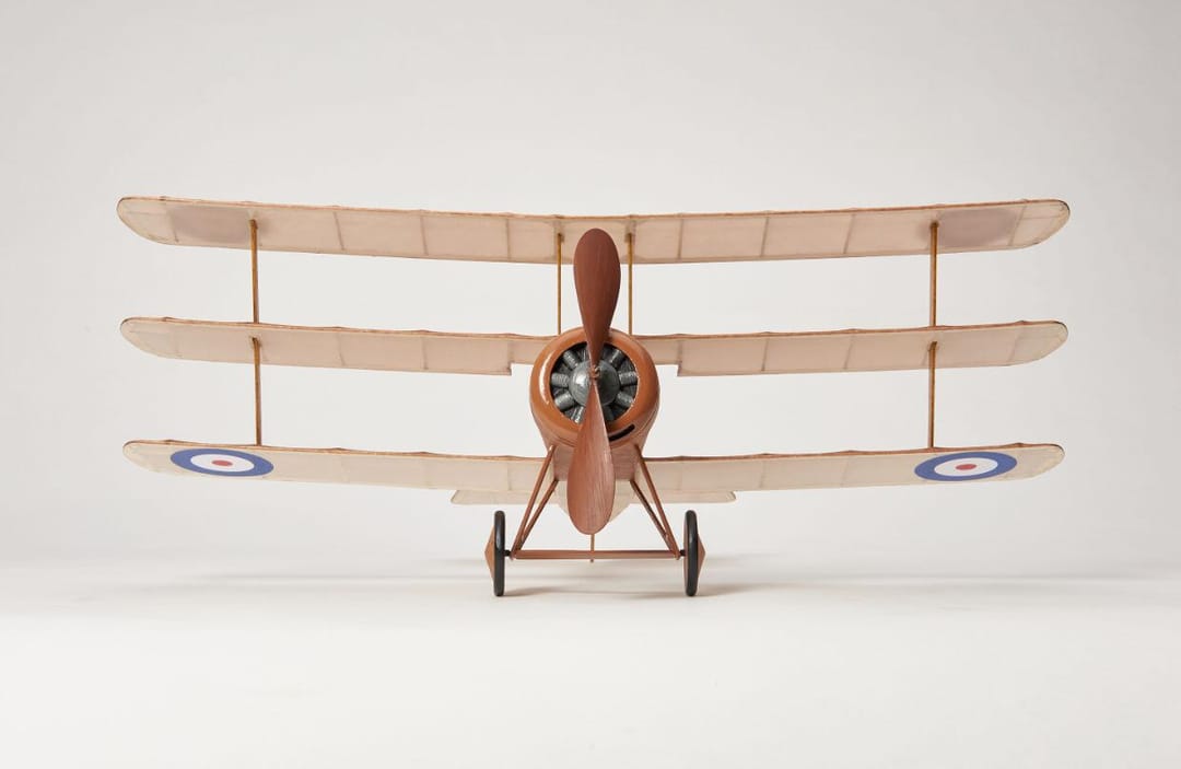 Kit Aeromodelism Vintage: Avion Triplan Sopwith Triplane (Anvergură 457 mm) - Imaginea 5
