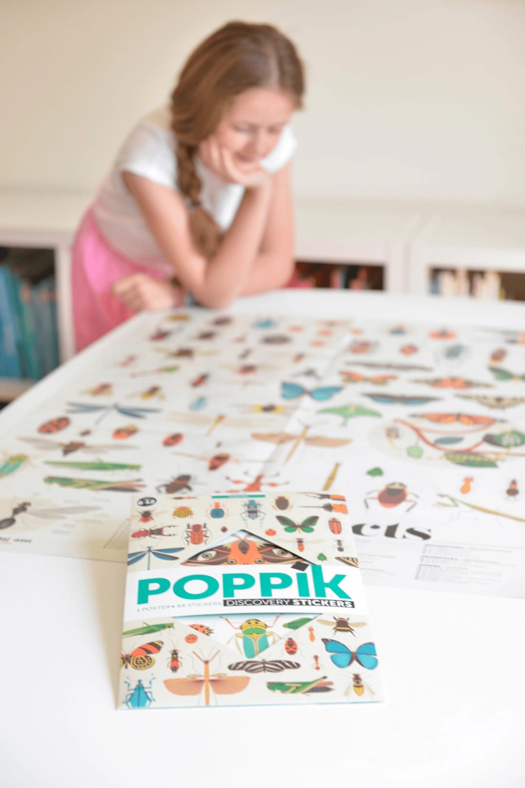 xPoster cu Stickere Repozitionabile – Insecte, Poppik (100 x 68 cm) - Imaginea 2