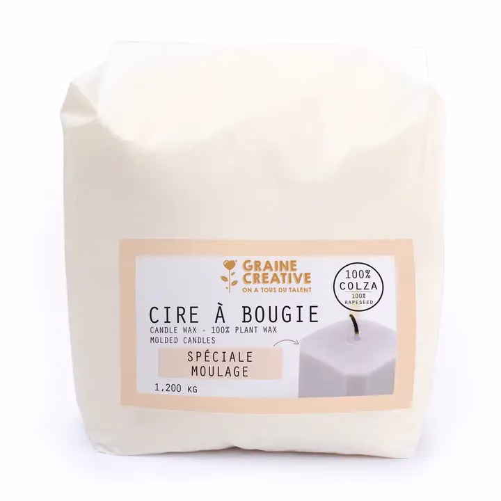 Ceară de Rapiță 100% Vegetală pentru Matrițe Graine Créative - 1.2 kg - Imagine principala