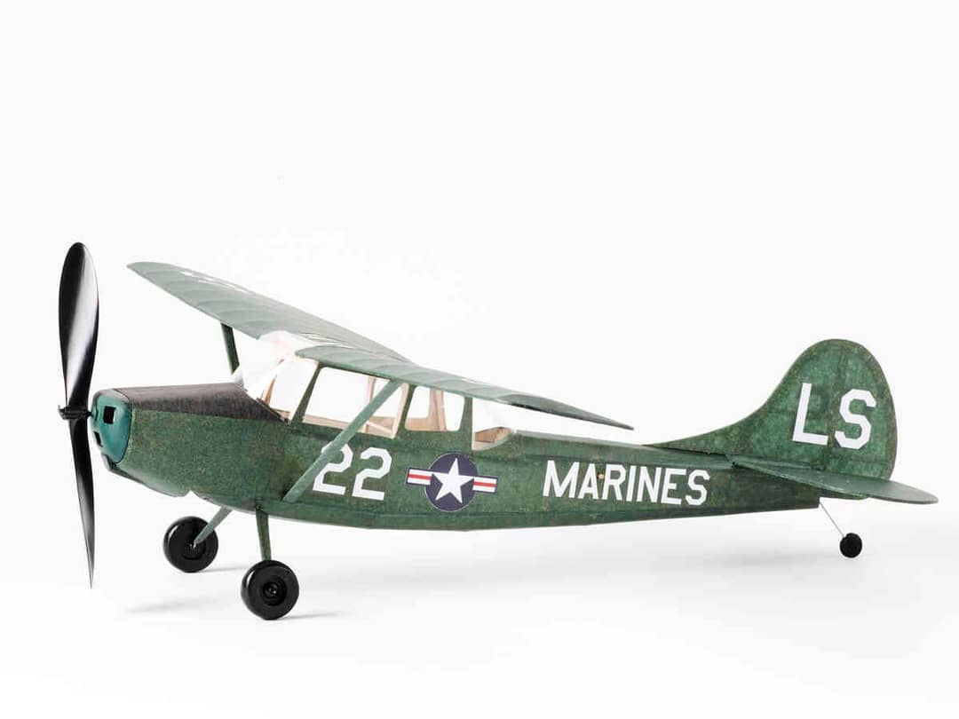 Kit Aeromodelism Vintage: Avion Cessna Bird Dog (Anvergură 533 mm)