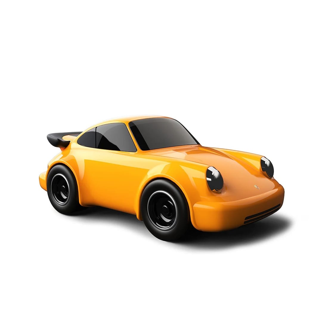Baghera Mașinuță de Colectie Porsche 911, Galbena, ABS, - Imagine principala