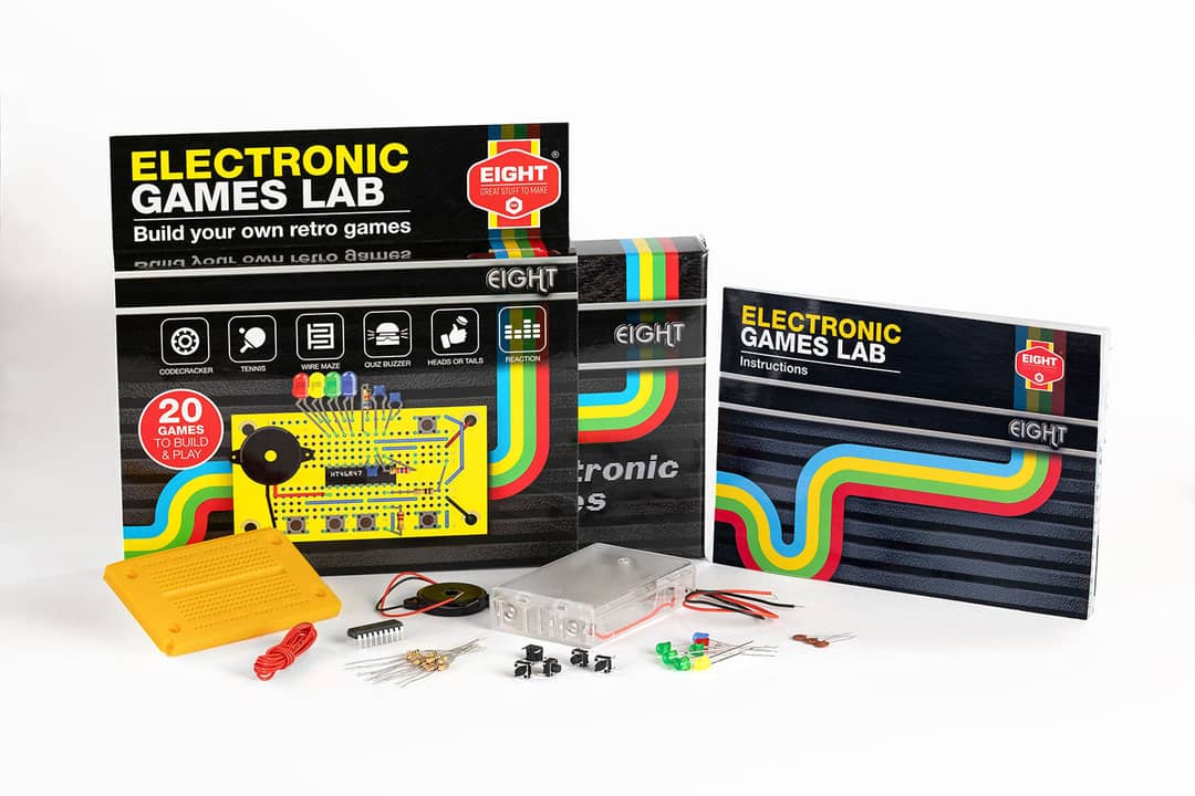 Electronic Games Lab – Kit DIY Jocuri Electronice Retro