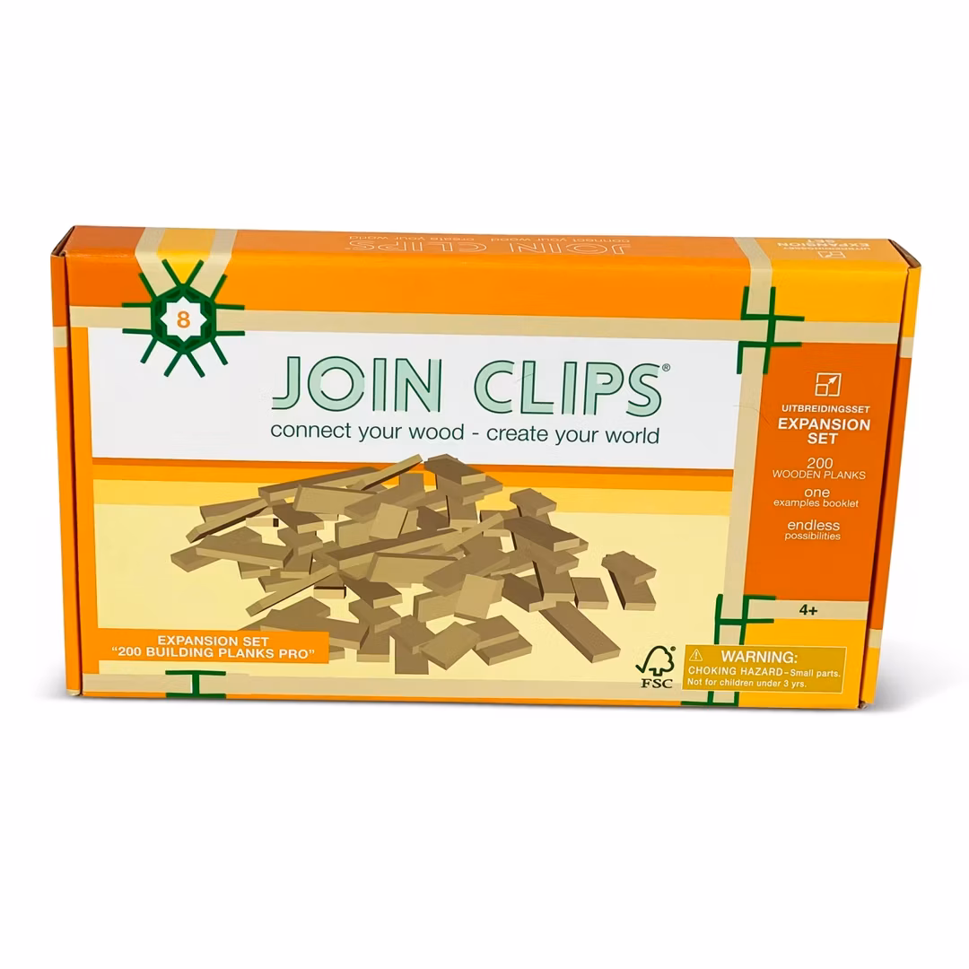 Set Extensie JoinClips® – 200 Plăcuțe de Construcție