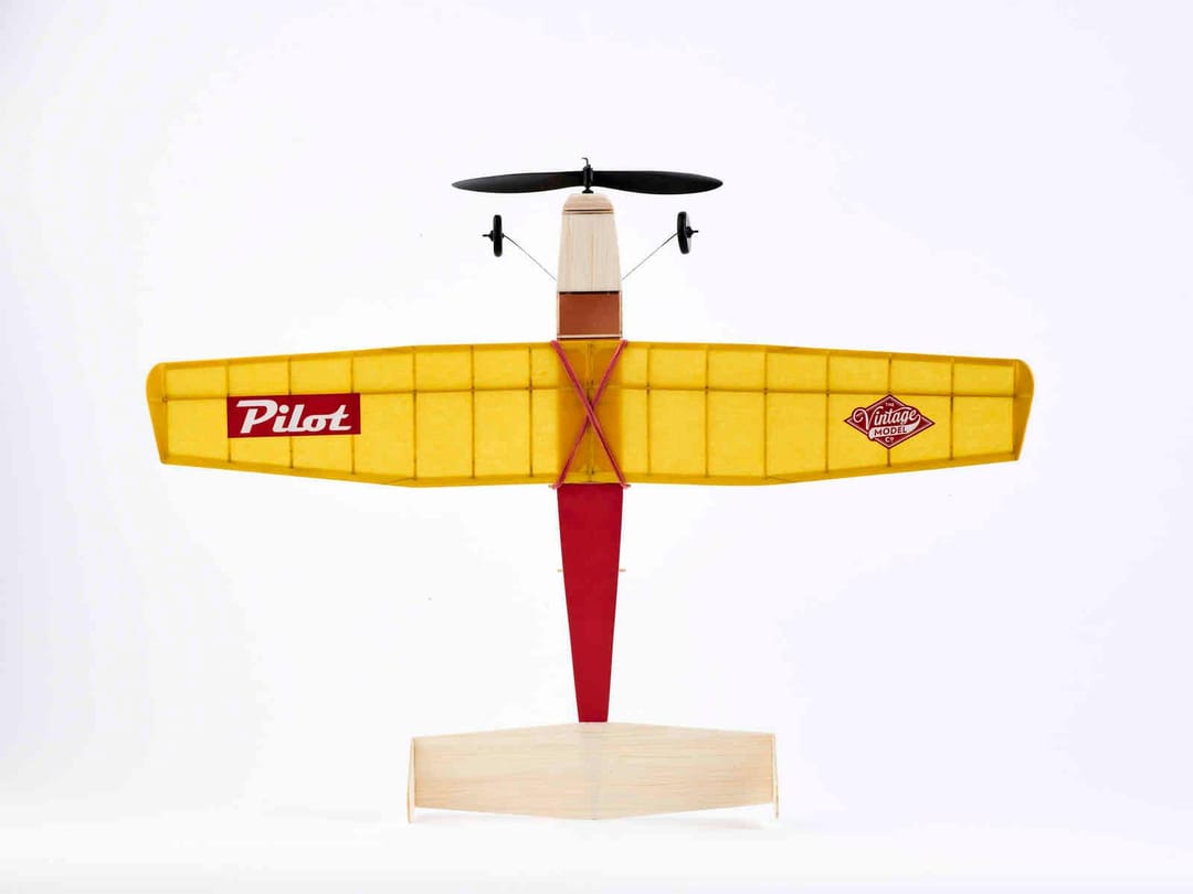 Kit Aeromodelism Vintage: Avion VMC Pilot (Anvergură 483 mm) - Imaginea 5