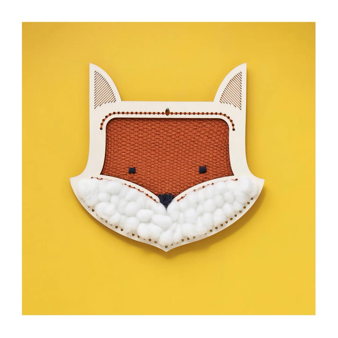 Kit Creativ de Tesut DIY – Vulpita - Imaginea 1