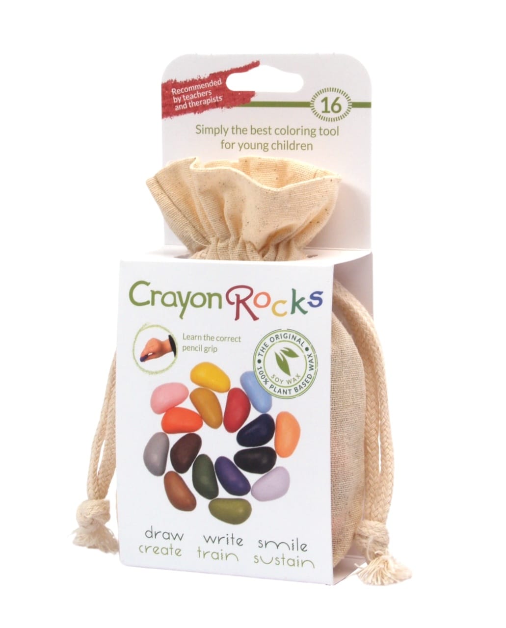 Crayon Rocks, Pietricele Cerate pentru Desen, 16 buc - Imaginea 3