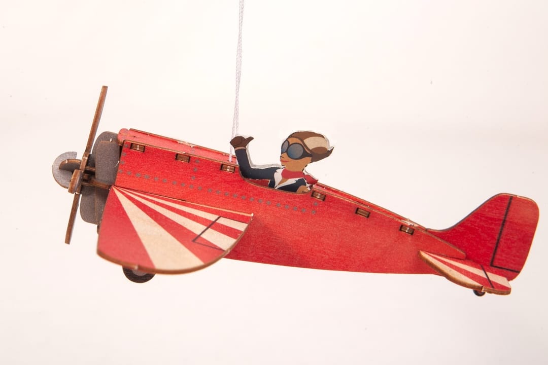 Machetă Avion 3D (Felicitare decorativă) - Imaginea 2