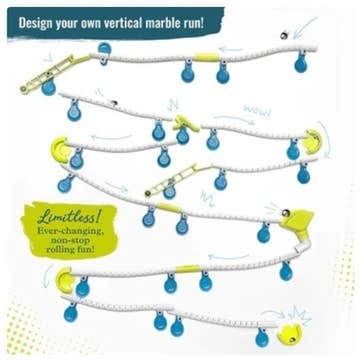 Pistă de Bile Verticală Gecko Run Starter Set – Circuit STEM Inovator - Imaginea 2