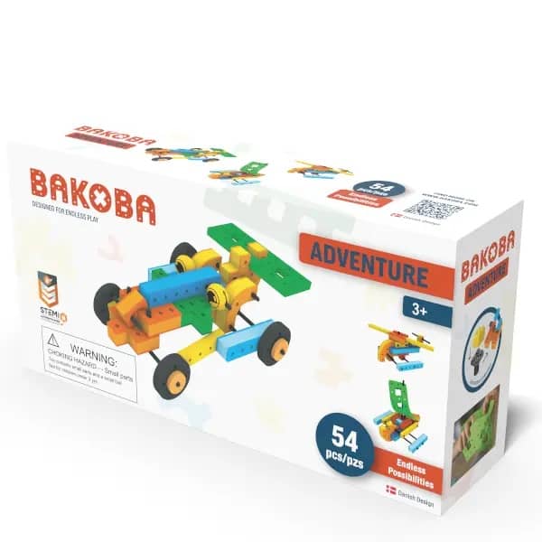 Bakoba Adventure, 54 piese, Compatibile LEGO