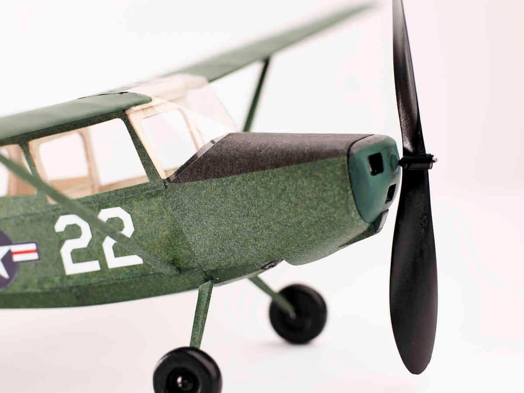Kit Aeromodelism Vintage: Avion Cessna Bird Dog (Anvergură 533 mm) - Imaginea 4