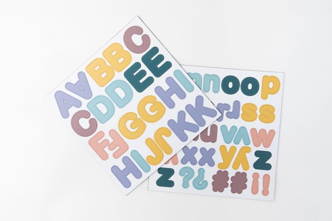Joc cu Litere Magnetice Ferflex® - Alfabetul Creativ (Set 100 piese) - Imaginea 3