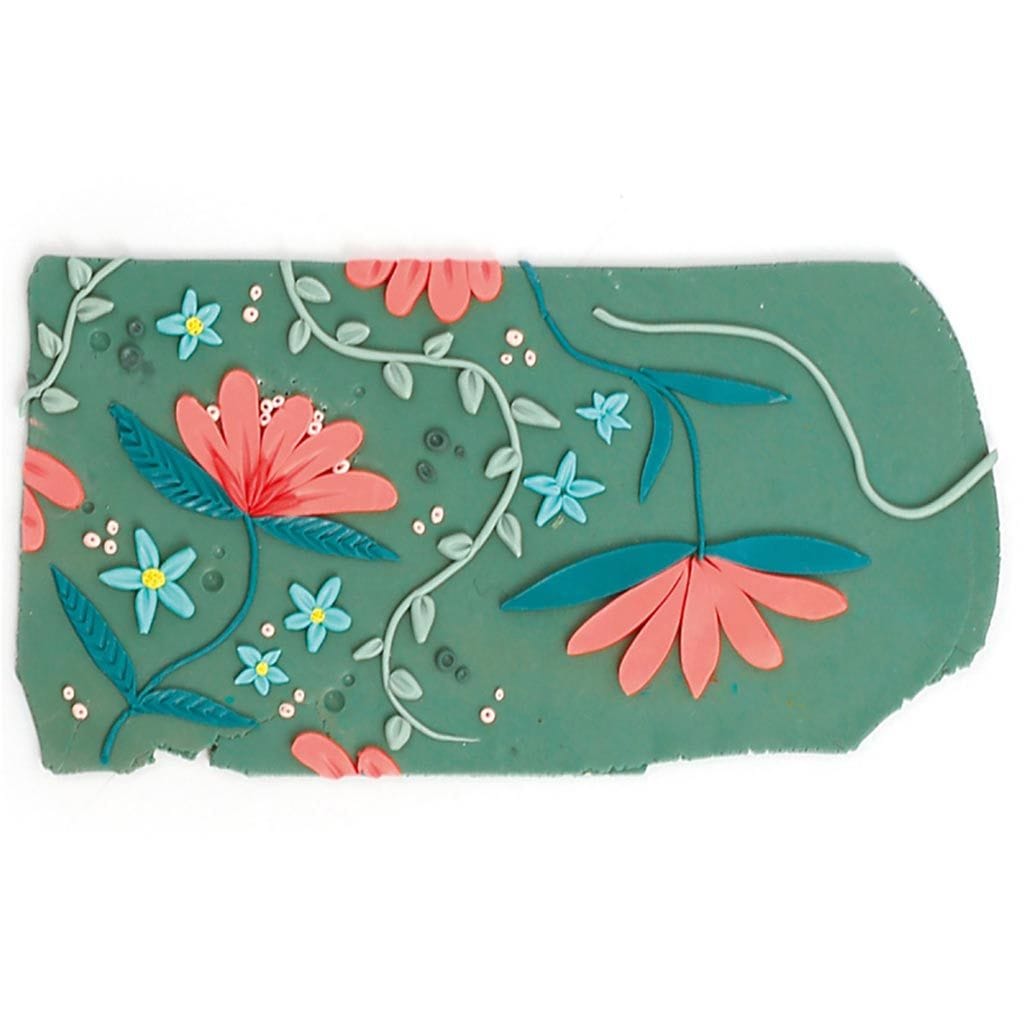 Set Creativ Bijuterii FIMO Bijoux Slab Graine Créative - Kit Complet Creare Cercei și Inele - Imaginea 4