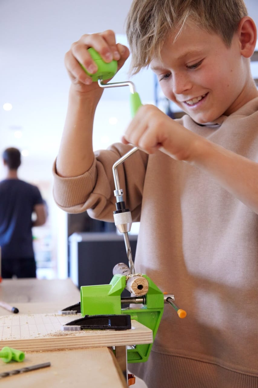Burghiu Manual pentru Copii HABA Terra Kids - Imaginea 4