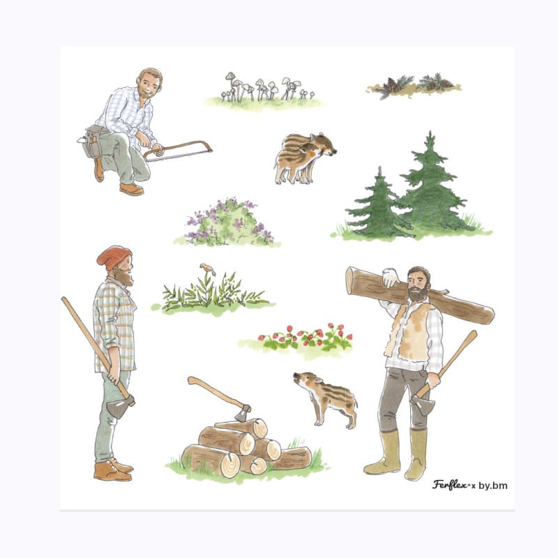 Joc Magnetic Scufița Roșie Ferflex® – Set 48 de Magneți pentru Copii - Imaginea 4