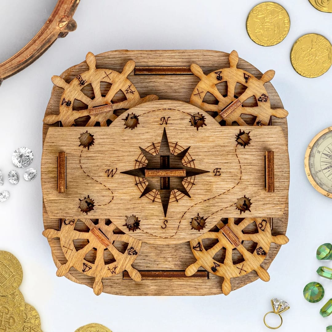  Cufărul lui Davy Jones iDventure Cluebox– Acceptă Provocarea Blestemată! - Imaginea 3
