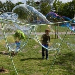 Bubble Lab -Kit Baloane de Săpun Gigantice - Imaginea 4