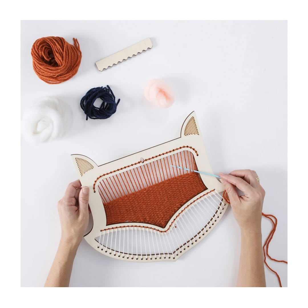 Kit Creativ de Tesut DIY – Vulpita - Imaginea 2