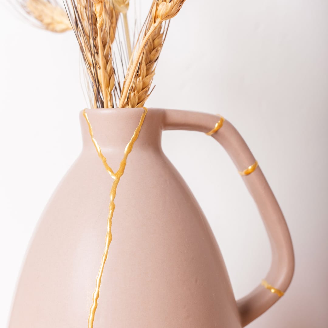 Kit DIY Kintsugi  Auriu– Arta Tradițională Japoneză de Reparare a Ceramicii - Imaginea 5