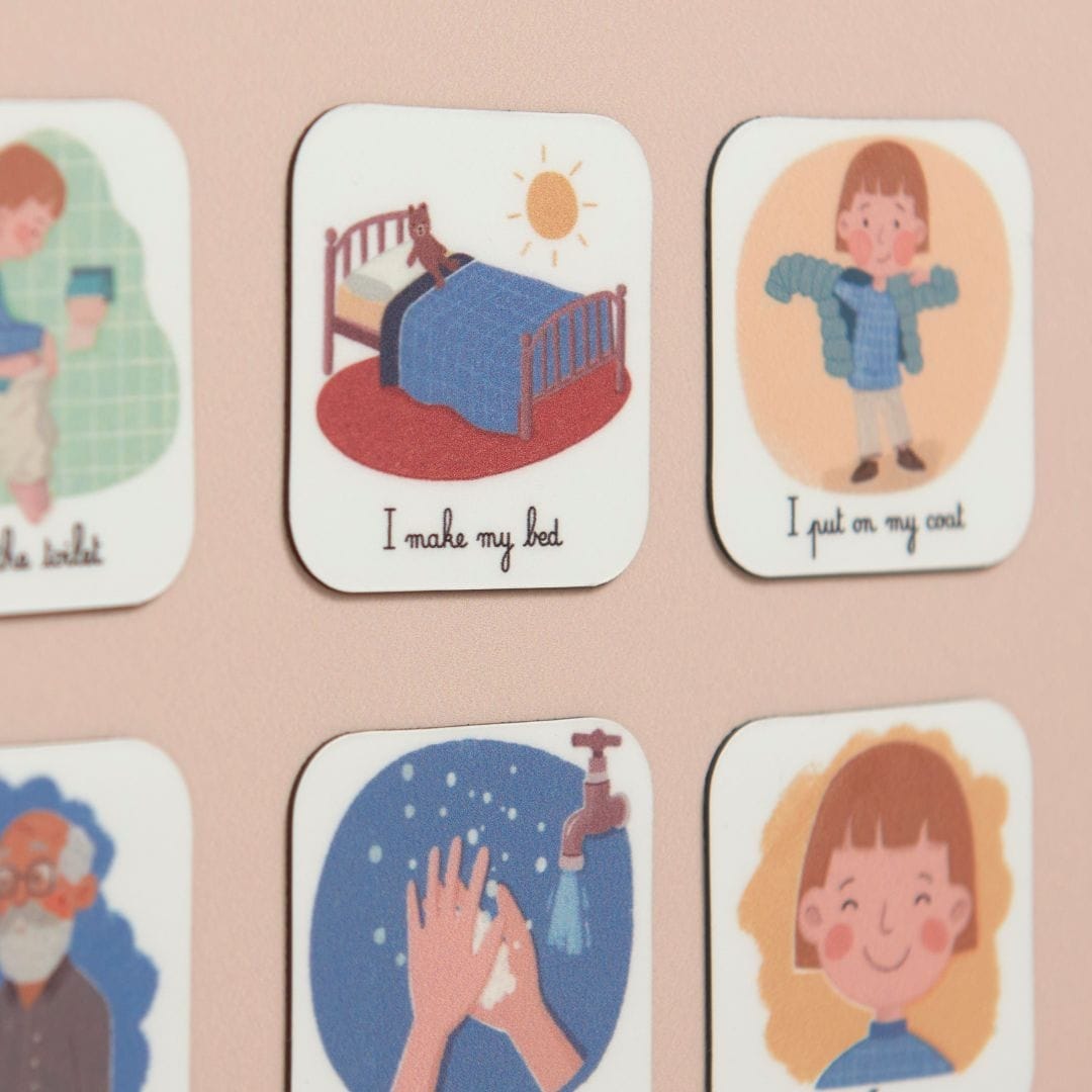 Joc Magnetic Ferflex® - Rutina Mea Zilnică (Set 70 magneți) - Imaginea 2