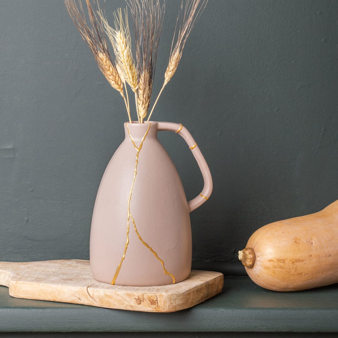 Kit DIY Kintsugi Box – Set Creativ pentru Repararea Ceramicii cu Aur și Argint (Artă Japoneză) - Imaginea 5