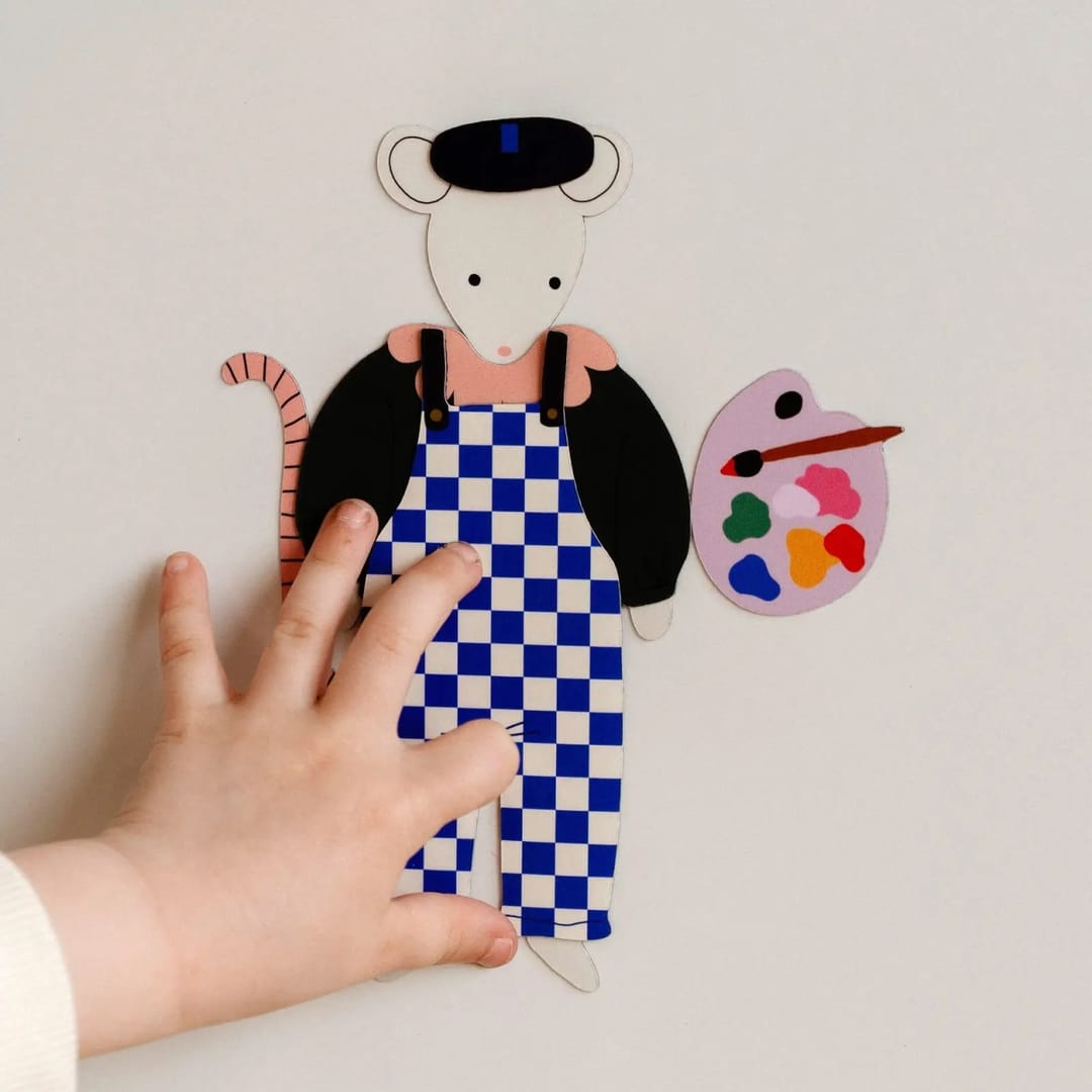 Joc Magnetic "Meserii Creative" – Explorează Lumea Artelor! - Imaginea 1