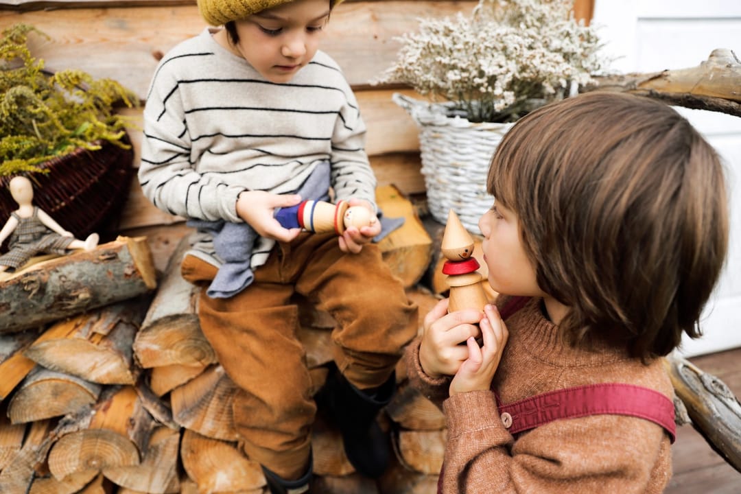 Figurina Stivuibilă Wooden Story Stick No.02 - Imaginea 6