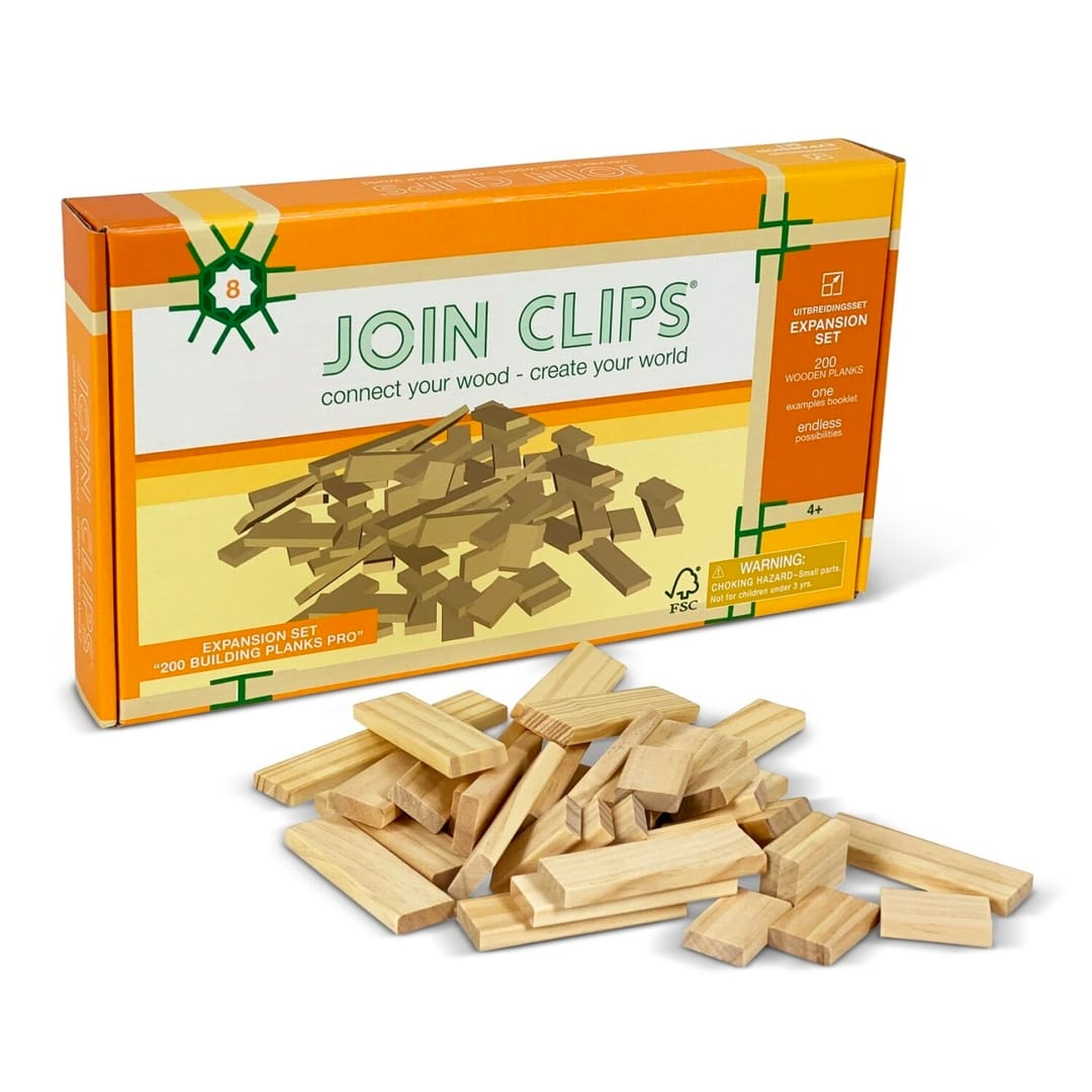 Set Extensie JoinClips® – 200 Plăcuțe de Construcție - Imaginea 3