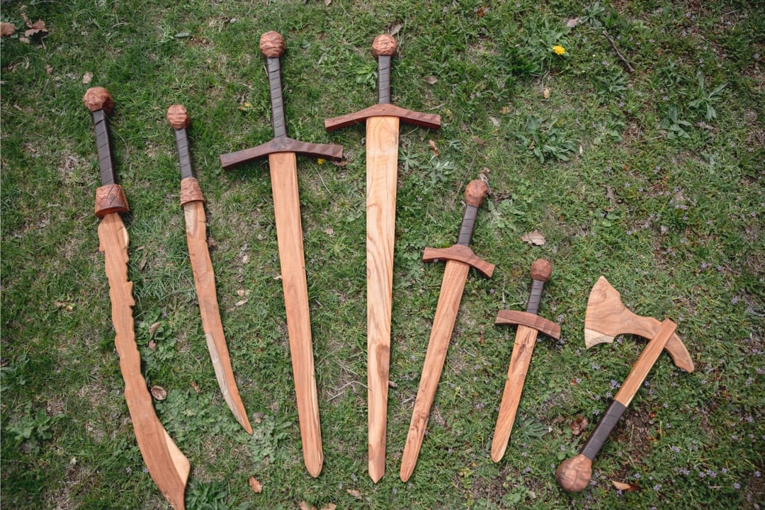 Sabie pentru copii Stil Japonez Atavik Katana - Imaginea 2