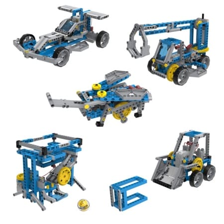 Kit Robot Creator cu Telecomandă Remote-Control Robotics - Thames & Kosmos, Kit STEM 10-în-1 - Imaginea 4